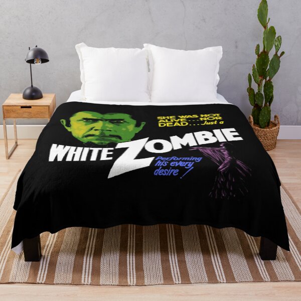 Item preview, White Zombie Tee She Was Not Alive Nor Dead Just A Performing His Very Desire designed and sold by RoseDobbins11.