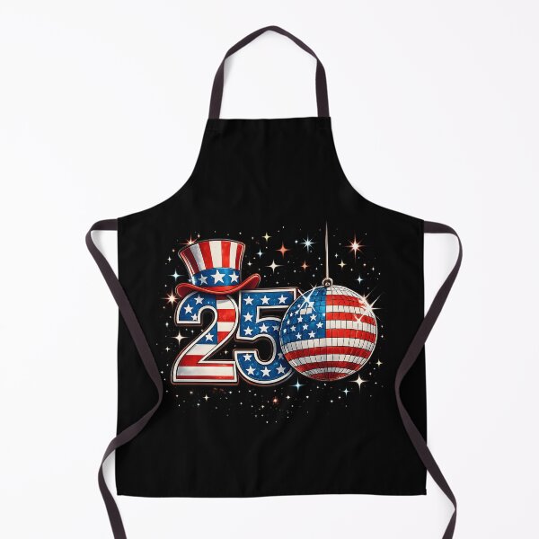 Item preview, 25th Anniversary USA Patriotic Disco Ball Graphic T-Shirt, Red White Blue Stars Stripes America Celebration Party Retro Tee designed and sold by JoyBoyStudio1.