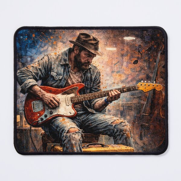 Item preview, Amospheric blues club scene designed and sold by grittymusicart.