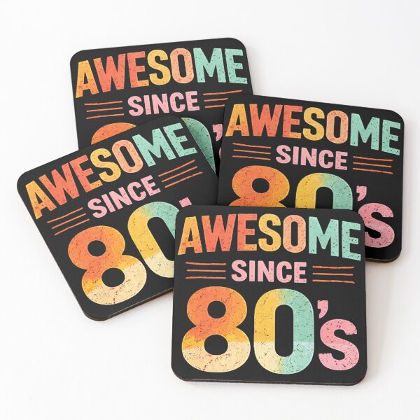 Item preview, Awesome Since 80's designed and sold by DK Imprint.