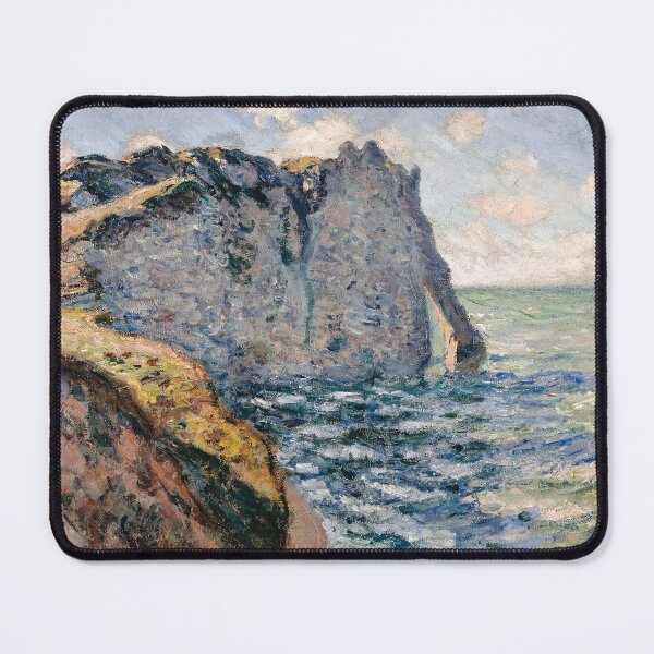Item preview, The Cliff of Aval, Étretat (1885) – Claude Monet designed and sold by Art Outlaws.