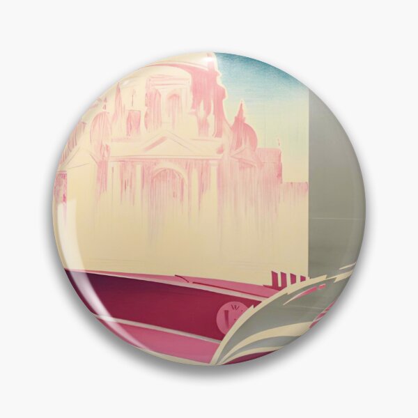Item preview, Vintage Venice Lido Motorboat Competition Poster (1930) designed and sold by CharlieDesings.