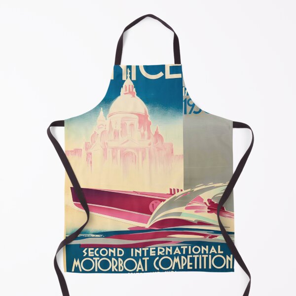 Item preview, Vintage Venice Lido Motorboat Competition Poster (1930) designed and sold by CharlieDesings.