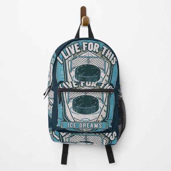 Item preview, I Live For This – Hockey Edition designed and sold by Blaze & Trail Creative.
