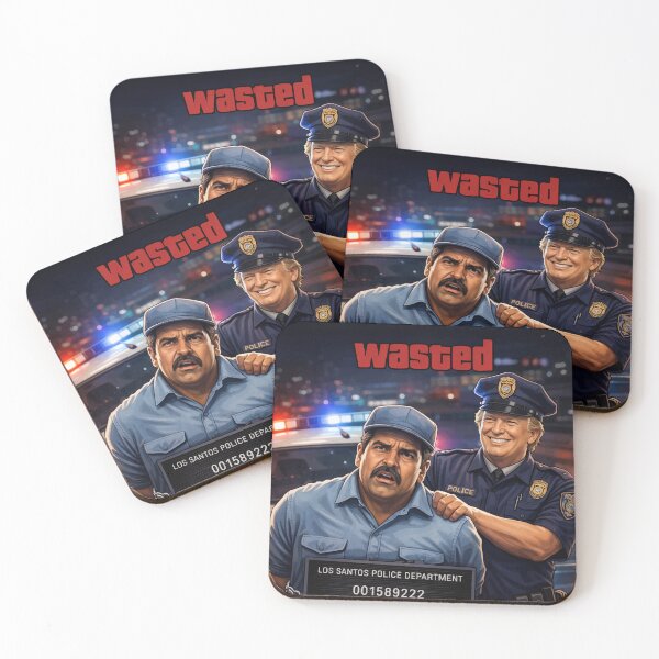 Item preview, Wasted – Video Game Style Political Satire designed and sold by storelibertys.