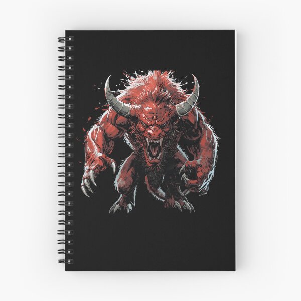 Item preview, Furious Red Monster Beast Warrior Comic Art | High Contrast Demonic Graphic designed and sold by SAMNagy.