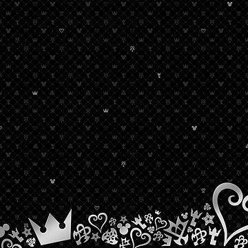 Imagen de la obra Kingdom Hearts - Patrón negro de Luzvick
