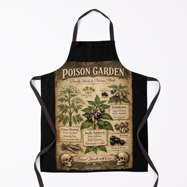 Item preview, Poison Garden Botanical Plate designed and sold by Mouraludia.