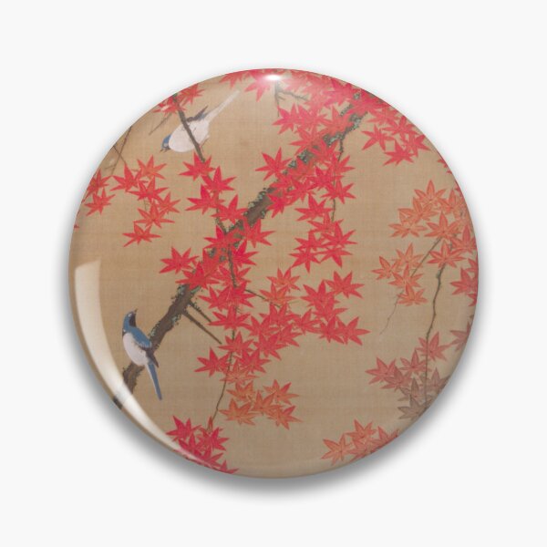Item preview, Small Bird Among Autumn Maple Leaves(ca. 1766) designed and sold by HIKARIMi.
