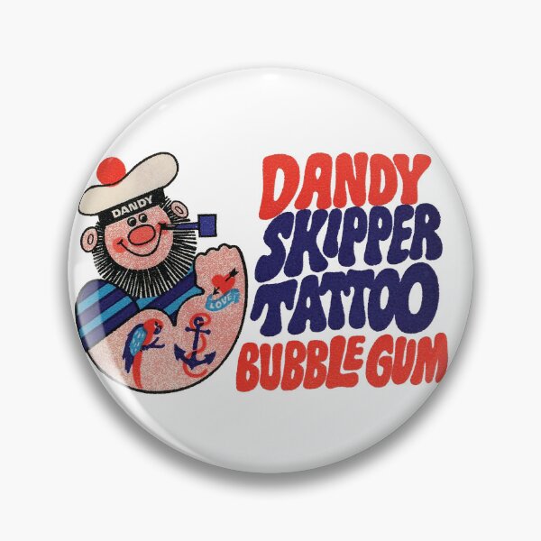 Item preview, Dandy Skipper Tattoo Bubble Gum designed and sold by Offset Vinyl Film.