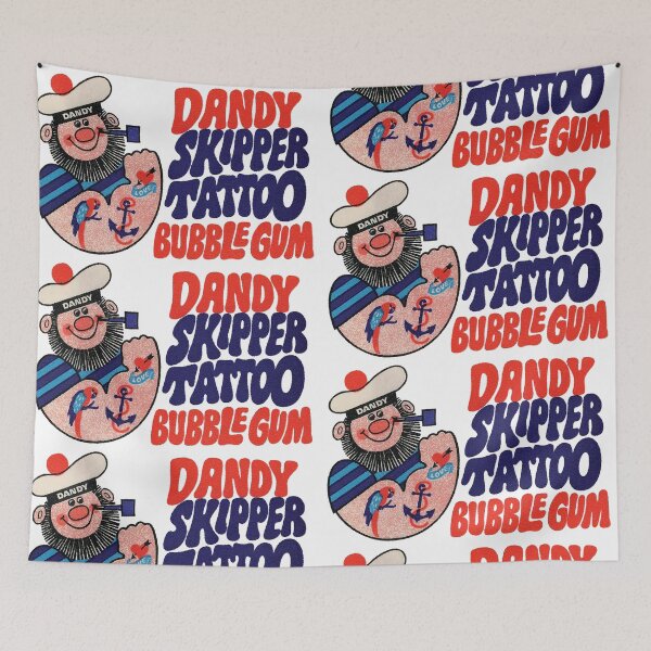 Item preview, Dandy Skipper Tattoo Bubble Gum designed and sold by Offset Vinyl Film.