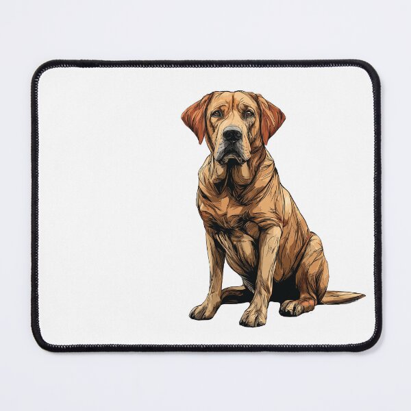 Item preview, Red Labrador Retriever Dog Illustration designed and sold by whyitsme.
