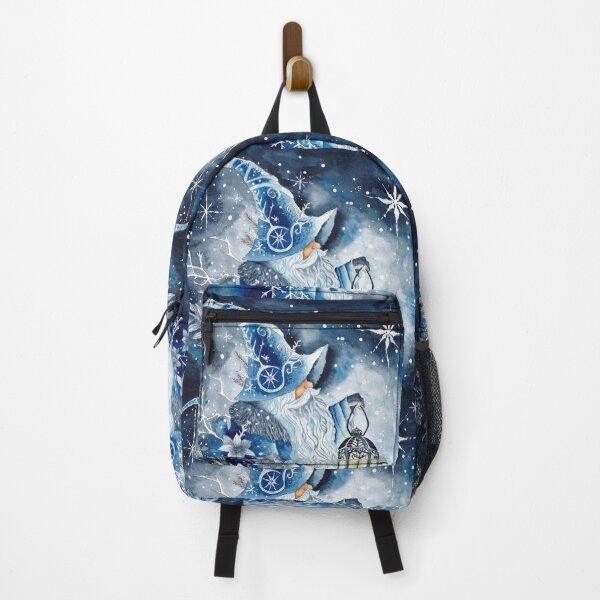 Item preview, Winter elf carrying a torch designed and sold by Chloe Nyiri.