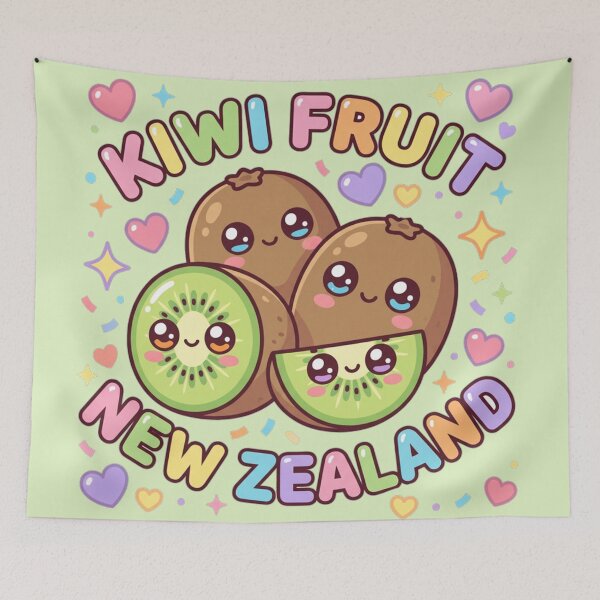 Item preview, Kawaii Kiwi Fruit designed and sold by carole hirst.