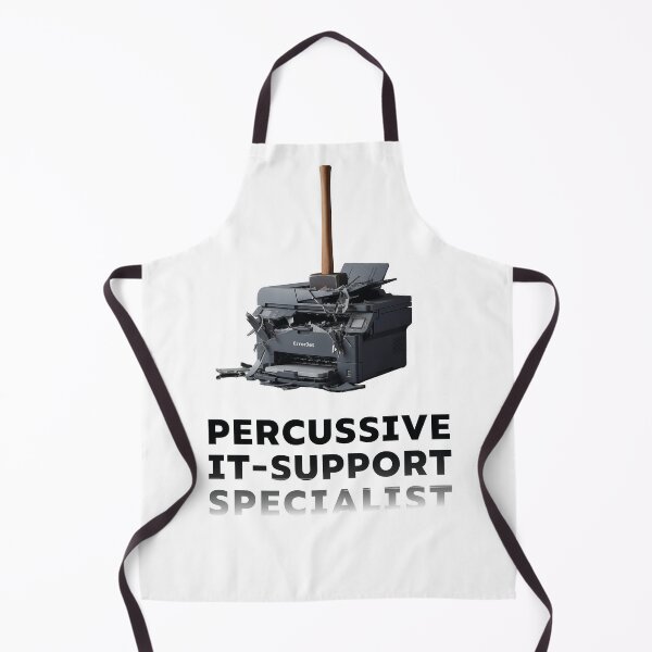 Item preview, Percussive IT-Support Specialist - Printer support designed and sold by knappidesign.