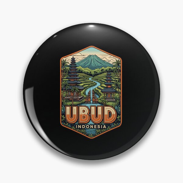 Item preview, Pegatina de Ubud, Bali, Indonesia designed and sold by PopStars1993.