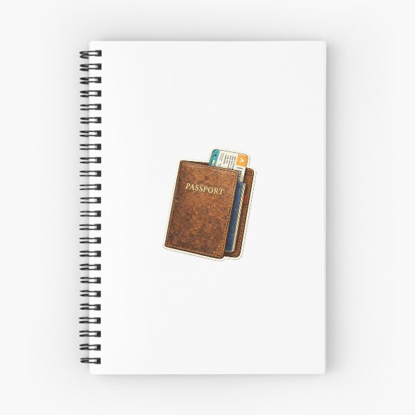 Item preview, Passport with boarding pass – Travel Essentials design designed and sold by LongIslandDesgn.