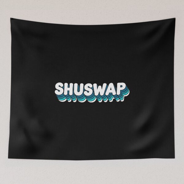 Item preview, Shuswap British Columbia Retro Layered Text designed and sold by PopStars1993.