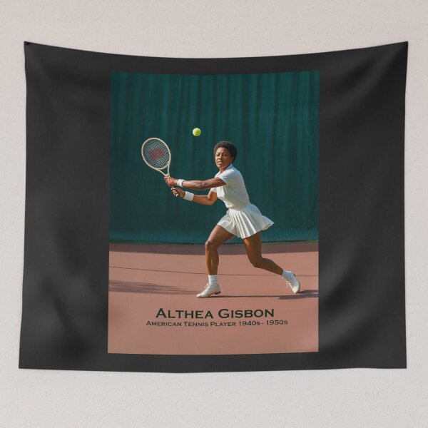 Item preview, ALTHEA GIBSON - American Tennis Player 1940s - 1958 designed and sold by DBM Photo Art 1.