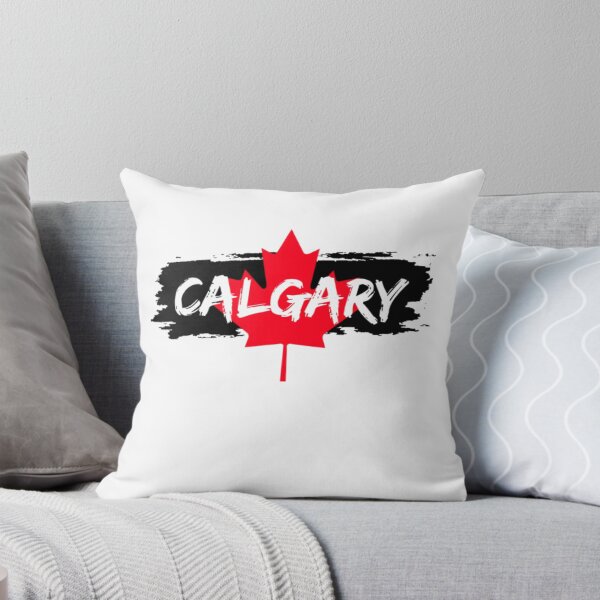 Item preview, Urban Calgary Edge Design - Northern Strength - Calgary Brushwork - Maple Leaf Design  designed and sold by PowerKanjiFit.