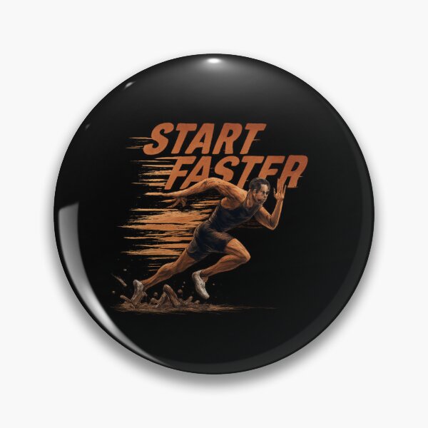 Item preview, Start Faster - Explosive Sprinter Illustration designed and sold by MKreative Studio.