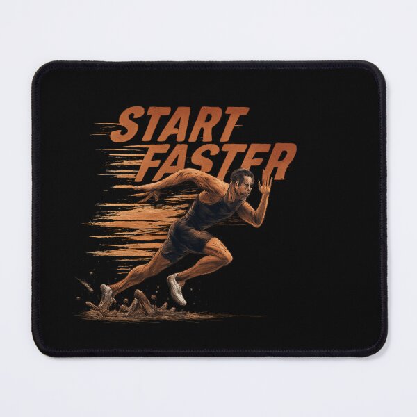 Item preview, Start Faster - Explosive Sprinter Illustration designed and sold by MKreative Studio.