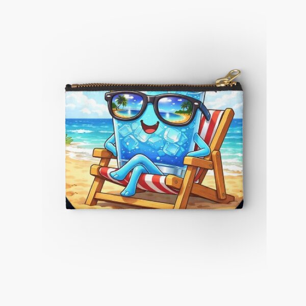 Item preview, Relax & Chill – Cute Blue Drink on the Beach designed and sold by BoB-66.