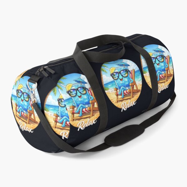 Item preview, Relax & Chill – Cute Blue Drink on the Beach designed and sold by BoB-66.