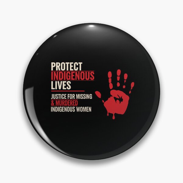 Item preview, Protect Indigenous Lives Red Handprint designed and sold by PopStars1993.