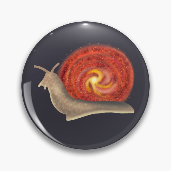 Item preview, Danvant- Orange Galaxy snail designed and sold by Daniel Vasco.