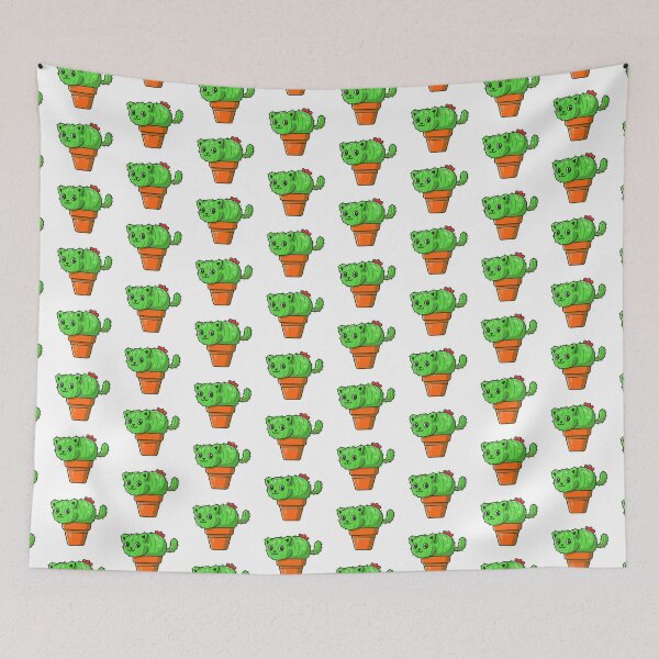 Item preview, Happy Cat Cactus Plant designed and sold by the-craft-shop.