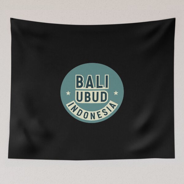Item preview, Vintage Ubud Bali Indonesia Travel Stamp designed and sold by PopStars1993.