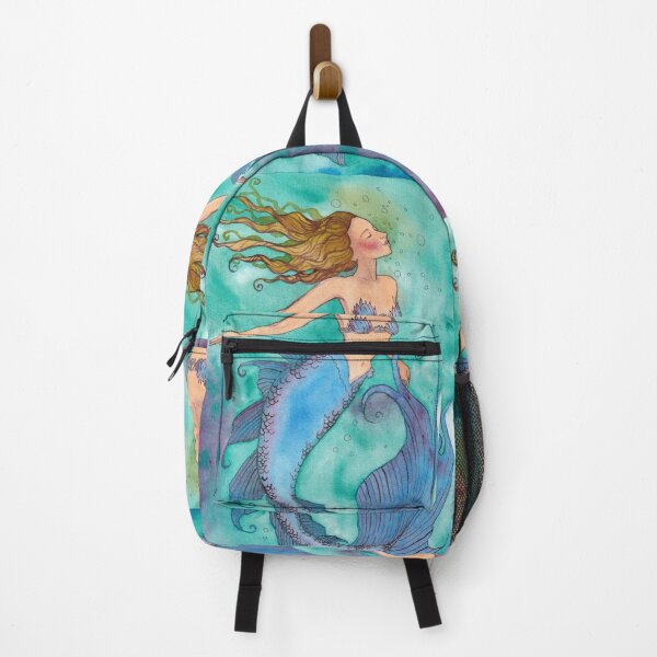 Item preview, Watercolor Mermaid Fantasy Art designed and sold by Chloe Nyiri.
