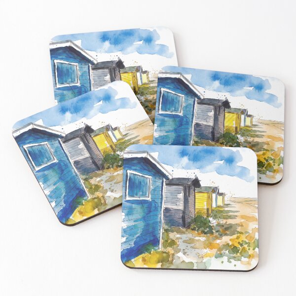 Item preview, A Simple Place, Skanör Sweden - watercolor illustration designed and sold by clausbjoern.