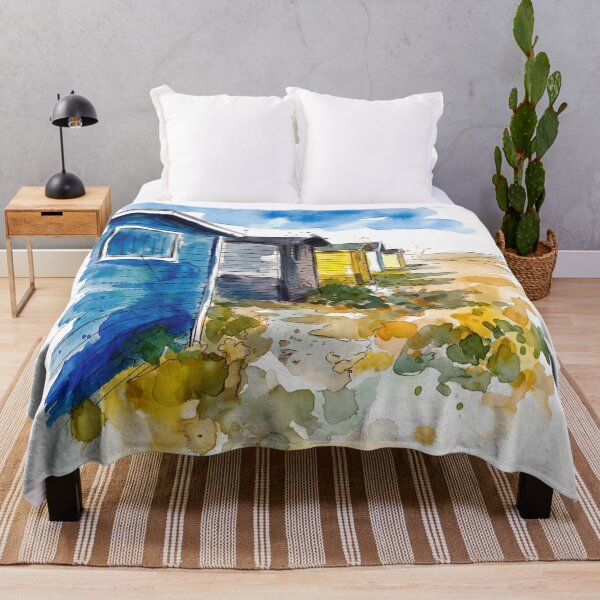 Item preview, A Simple Place, Skanör Sweden - watercolor illustration designed and sold by clausbjoern.