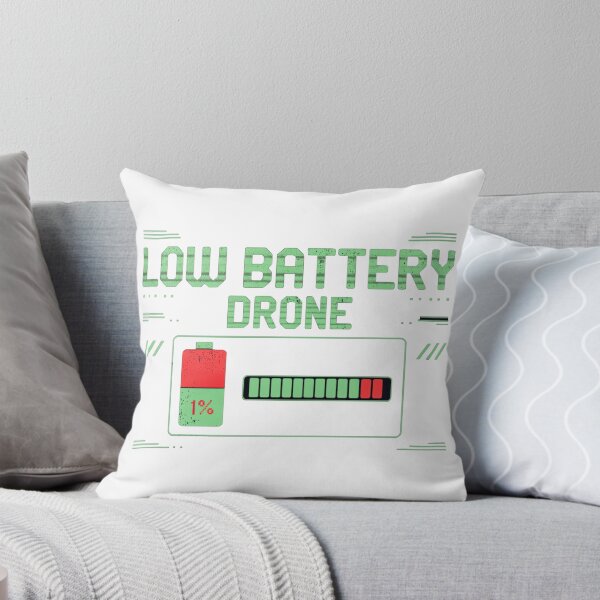 Item preview, Drone Pilot Reality: 1% Battery vs 99% Loading - Pixel Art designed and sold by Around with my camera.