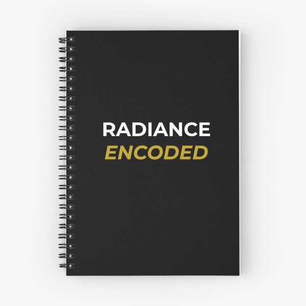 Item preview, Radiance Encoded — Empowerment Typography designed and sold by QuietRootStudio.