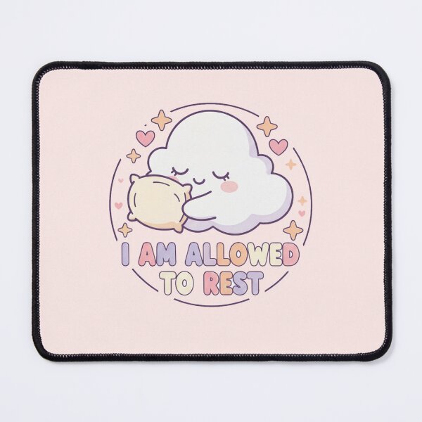 Item preview, Positive quote " I'm allowed to rest" designed and sold by mondesigns98.