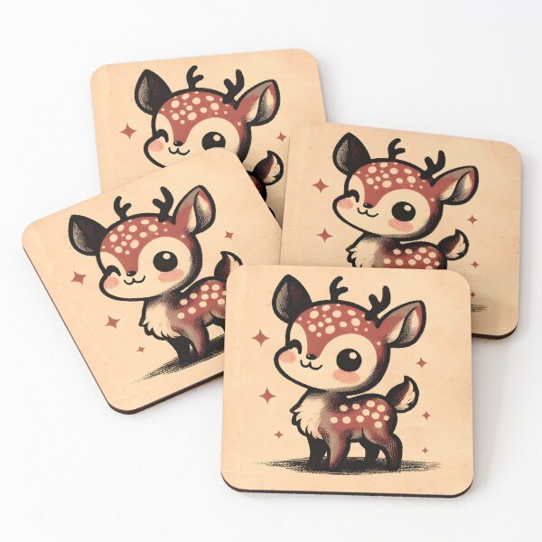 Item preview, Cute Baby Deer, Ai Generated Art  designed and sold by ACC .