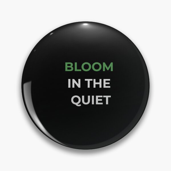 Item preview, Bloom in the Quiet — Minimalist Growth Design designed and sold by QuietRootStudio.