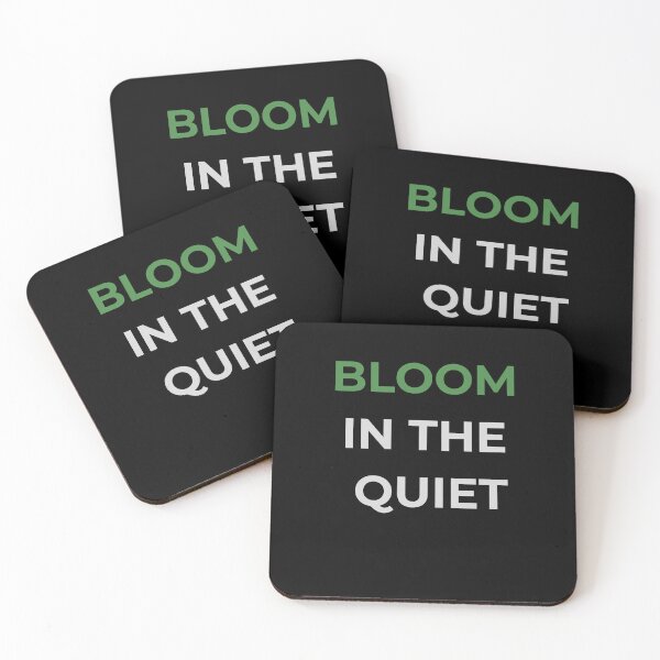 Item preview, Bloom in the Quiet — Minimalist Growth Design designed and sold by QuietRootStudio.