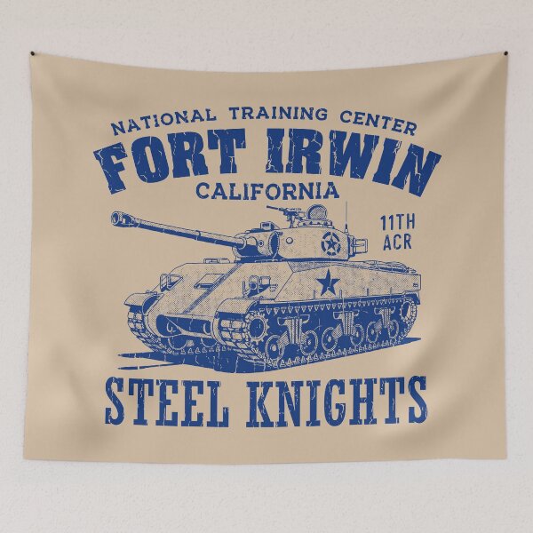 Item preview, FORT IRWIN Vintage Blue designed and sold by Lidra Zehcnas.