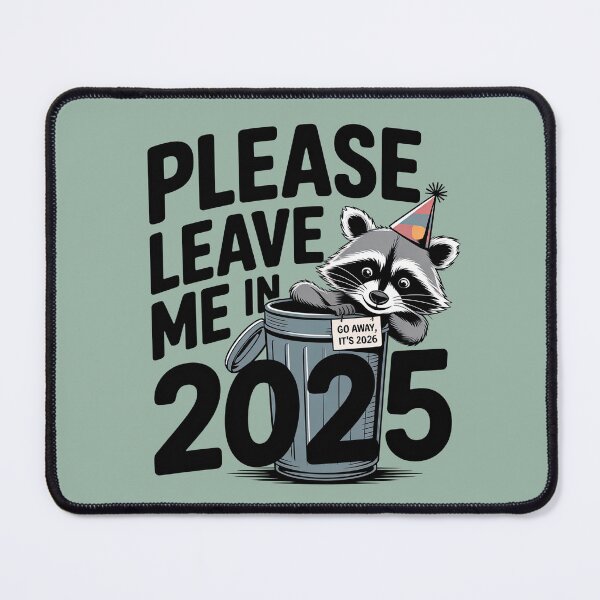 Item preview, Funny Trash Raccoon Leave Me In 2025 designed and sold by GrafTeesLab.