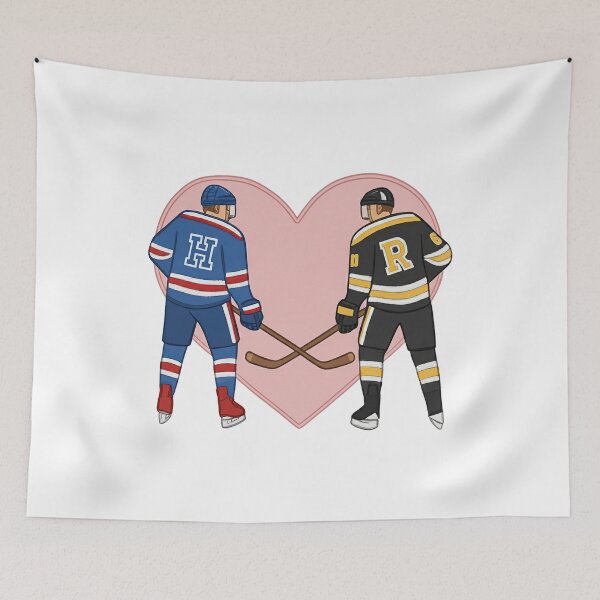 Item preview, Heated Rivalry Animated Fan Art Shane Hollander Ilya Rozanov Hudson Williams Connor Storrie Ice Hockey Couple Romance designed and sold by Terahsharris.