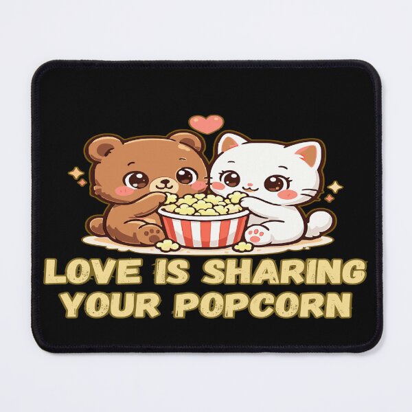 Item preview, Love Is Sharing Your Popcorn designed and sold by DZ Loumatti.