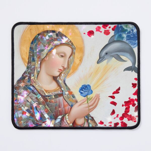 Item preview, Art and Religion into the Digital : Virgin Mary  into the contemporary age designed and sold by QuasarDigitalSurrealism.