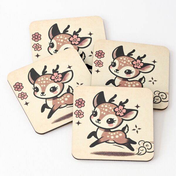 Item preview, Cute Baby Deer, Ai Generated Art  designed and sold by ACC .