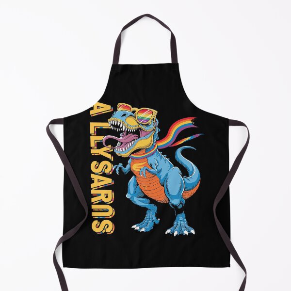 Item preview, Dinosaur T Rex LGBT Gay Pride Flag Allysaurus Ally Men Boys 12 designed and sold by DigitaldeligArt.