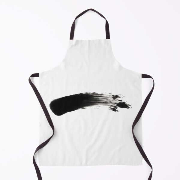 Item preview, Black Ink Brush Stroke - Zen Japanese Calligraphy Style designed and sold by Dakson Design - Fantasy Art.