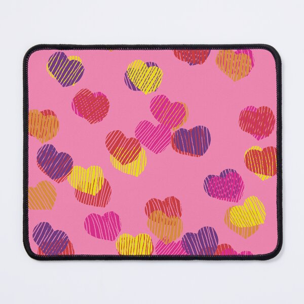 Item preview, Colored Abstract Hearts designed and sold by ellenhenry.